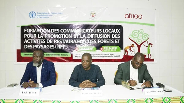 AFR100 au Togo : la FAO forme les médias à la restauration des paysages forestiers à Kpalimé