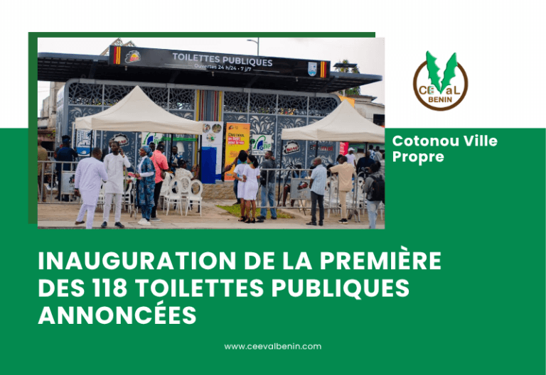 Assainissement urbain : Aïbatin inaugure le premier bloc d’un programme de 118 toilettes publiques à Cotonou